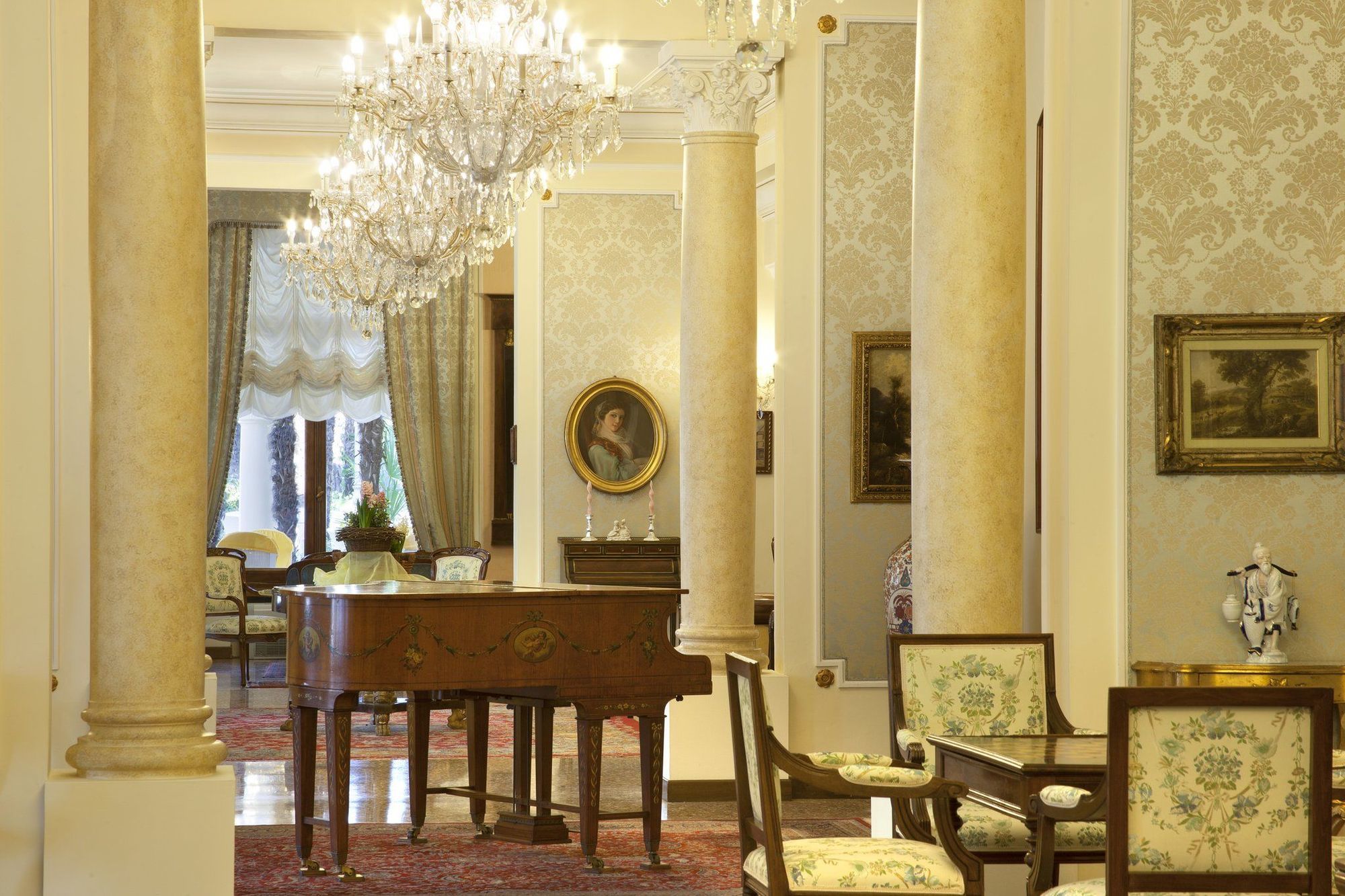 Grand Hotel Trieste & Victoria أبانو تيرمي المظهر الخارجي الصورة The interior of the hotel